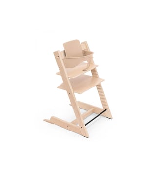 Chaise haute Tripp Trapp naturel et Babyset - Stokke - Marron