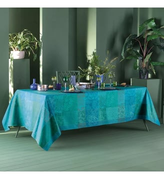 Nappe pur coton - Garnier Thiebaut - Émeraude