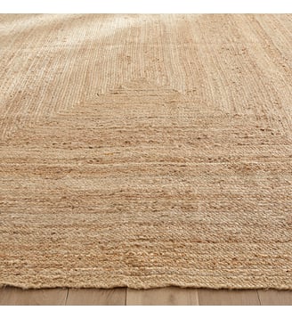 Tapis jute format XL en jute, tressé main - AM.PM - Naturel