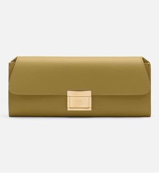 Pochette Mimi En Cuir Lisse unisexe - AMI Paris - Vert