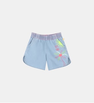 Short en jean - Billieblush - Bleu délavé
