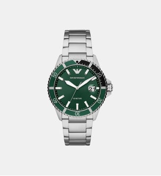 Montre Emporio Armani Vert AR11338 - Emporio Armani - Argenté