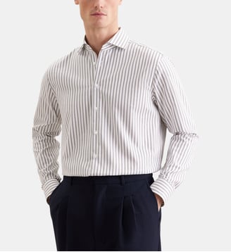 Chemise d'affaires 1/1 Regular Col Kent - Seidensticker - Olive