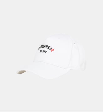 Casquette de baseball avec logo - Dsquared2 - Blanc