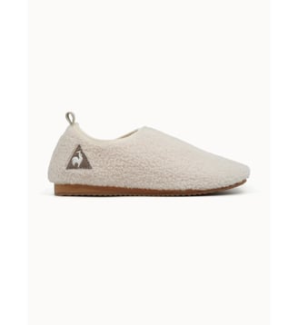 Chausson effet fourrure Aisance - Le Coq Sportif - Cream