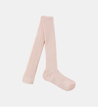 Collants à côtes - Cyrillus - Rose doux