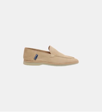 Mocassins en daim souple - Vilebrequin - Beige