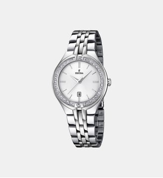 Montre Mademoiselle Blanc F16867/1 - Festina - Argenté