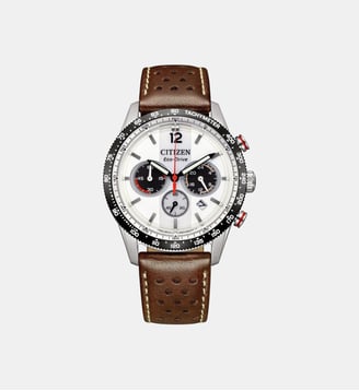 Montre Vintage Blanc CA4714-04A - Citizen - Argenté