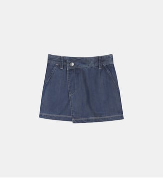 Jupe court - DKNY - Denim indigo blue