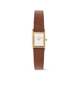 Montre Bound Blanc DW00100905 - Daniel Wellington - Doré