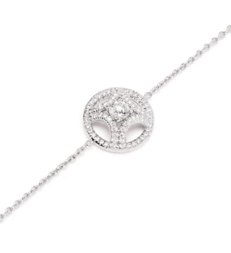 Bracelet Perpétuel.le 0.25 carat pavé - Loyal.e Paris - Or blanc