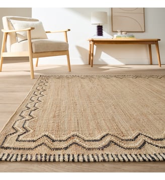 Tapis en jute et coton La Redoute Interieurs