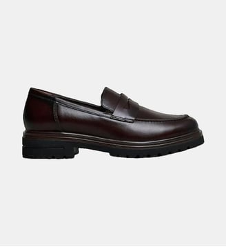 Mocassins Arlo en cuir - Jonak - Brun rouge