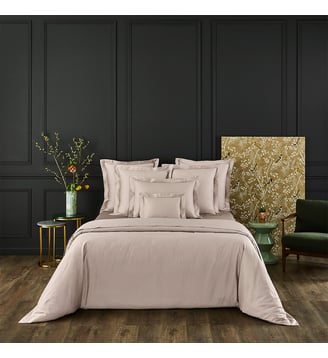 Housse de couette en satin Yves Delorme