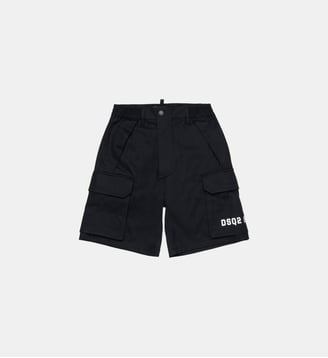 Short cargo avec logo - Dsquared2 - Noir