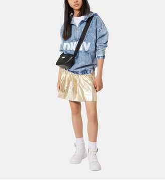 Robe à manches courtes - DKNY - Blanc