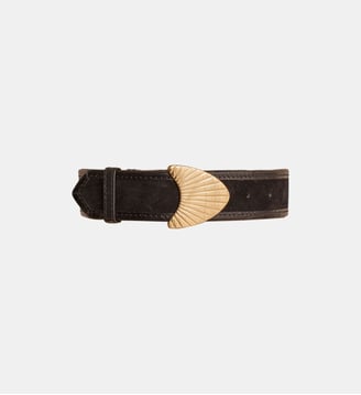 Ceinture En Cuir Leonard - Maison 123 - Noir