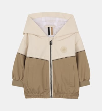 Coupe-vent à capuche - BOSS Kidswear - Dark taupe