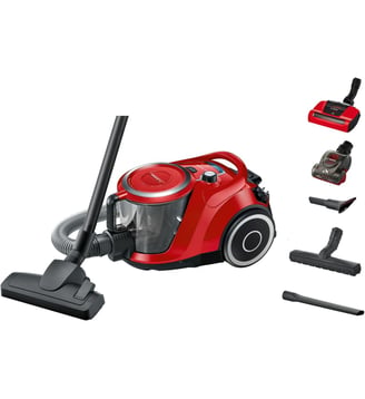 Aspirateur sans sac Pro animal rouge BGS41PET1 - Bosch - Rouge