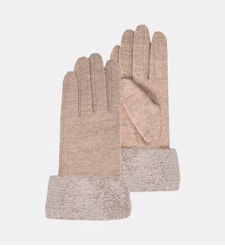 Gants tactiles non doublés - Isotoner - Beige
