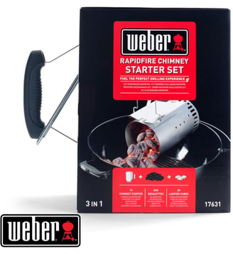 Cheminée barbecue Kit d'allumage Weber