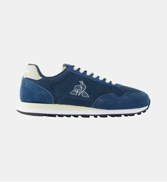 Sneakers retro-running en mesh et suede Astra Le Coq Sportif