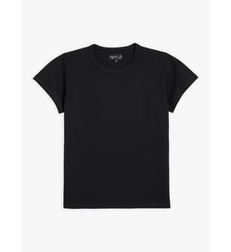 T-shirt brando manches courtes - Agnès b. - Noir