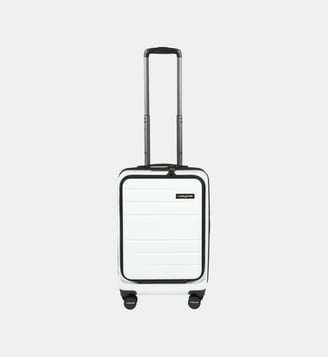 Valise CDG cabine S Bagages - Lancaster - Blanc