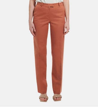 Pantalon Peete noir - Zapa - Cognac