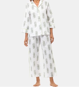 Pyjama boutonné en coton ACAPULCO 206 Lingerie Le Chat