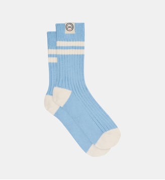 Chaussettes mi-hautes Dim x IDLF - Dim - Bleu clair