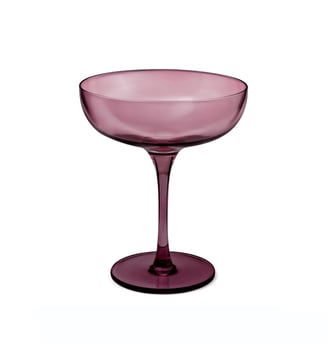 Eyden - Lot de 4 coupes à champagne 17 cl - Couzon - Rose