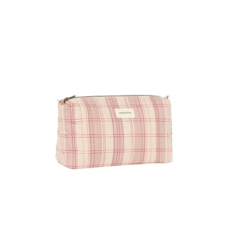 Trousse de toilette Stories Édition limitée - Nobodinoz - Powder red checks