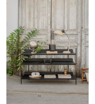Bibliothèque Muuto noire Madeleine N°733- Produit chiné - Debongout - Noir