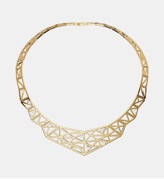 Collier Labyrinthe - APM Monaco - Jaune