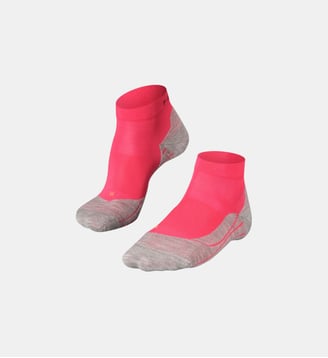 Chaussettes Courtes RU4 Endurance Short Coton - Falke - Rose
