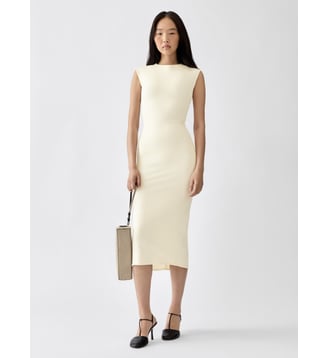 La Robe Alba Midi - Jacquemus - Off white