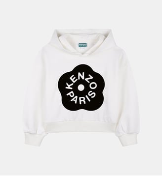 Sweat à capuche - Kenzo Kids - Off white
