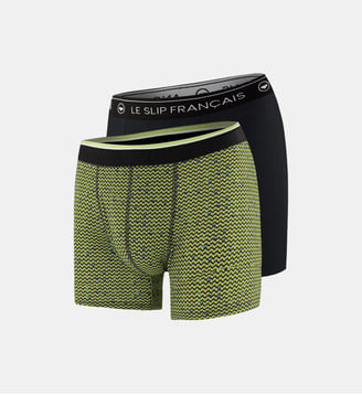 Lot de 2 boxers longs en coton Le Slip Francais