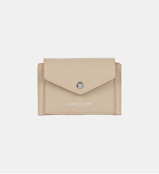 Porte-cartes Maya Double KBA - Lancaster - Beige foncé
