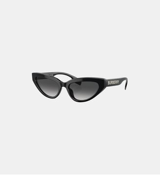 Lunettes de soleil Œil de chat BE4373U Debbie - Burberry - Noir