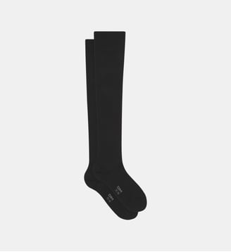 Chaussettes hautes coton peigné Mode - Dim - Noir