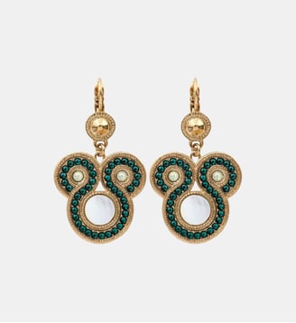 Boucles d'oreilles dormeuses   - Circus - Satellite - Bleu
