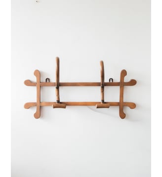 Porte-manteau style Thonet Max N°244- Produit chiné - Debongout - Bois clair