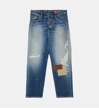Jeans coupe droite - Boss 10 - Dsquared2 - Denim bleu