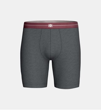 Boxer long d'homme en Coton - Impetus - Gris