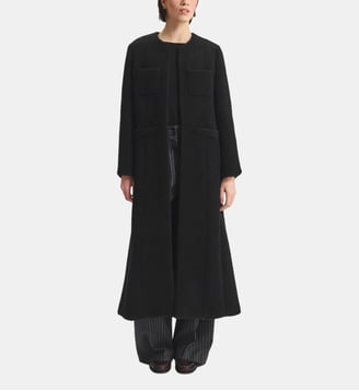 Manteau Rusalka cintré - Ines de la Fressange Paris - Noir