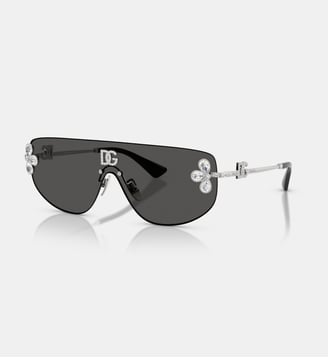Lunettes de soleil Rectangulaire DG2333B - Dolce & Gabbana - Argent