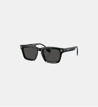 Lunettes de soleil Rectangulaire BE4403 - Burberry - Noir